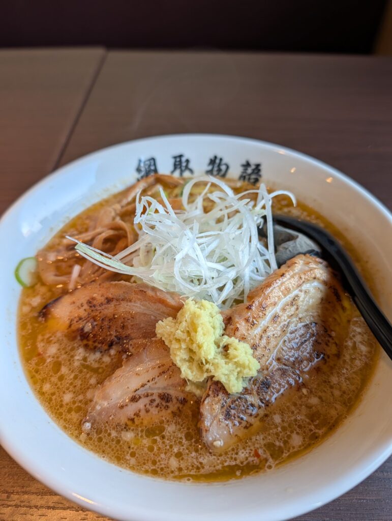 ラーメン屋 綱取物語 の味噌ラーメン